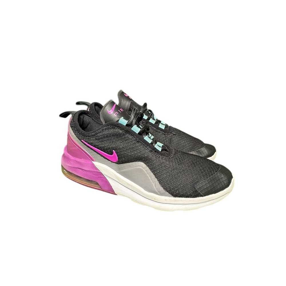 Nike Air Max Motion 2 Black Hyper Violet AQ2741-013 Kids Size 6Y Sneaker